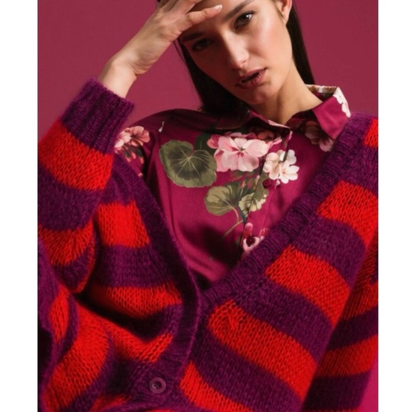 TWINSET Mohair + Wool Cardigan - Picture 4 of 12